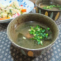 イベ長's cooksnap of when they made 生椎茸とわかめの味噌汁.