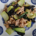 クック6DDPP8☆'s cooksnap of when they made 豚肉と青梗菜のオイスター風味.