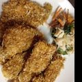 ゆのちゃんmama's cooksnap of when they made 【母乳食】揚げないチキンカツ.