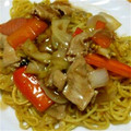 ゆうみこママ's cooksnap of when they made 揚げない！簡単♪ソフトかた焼きそば.