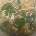 ryouripage's cooksnap of when they made 優しい味のニラ玉春雨スープ.
