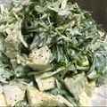 vegetation's cooksnap of when they made 簡単3ステップ！シーザーサラダ.