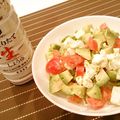 ちゅるりん♪'s cooksnap of when they made アボカド＆クリームチーズ　生しょうゆ和え.