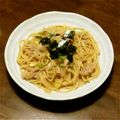 ちょこりんず's cooksnap of when they made 失敗なし！めんつゆ＆バターで和風パスタ.
