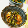 アサンコ's cooksnap of when they made 小松菜と油揚げのきんぴら風.