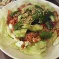 るみはちこ's cooksnap of when they made 豆腐とキムチの韓国風サラダ.