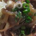 きらり流れ星's cooksnap of when they made 我が家の焼き肉丼♪.