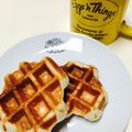 ぴなちゅん's cooksnap of when they made ショートニングでさくさくワッフル.