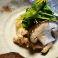 真さん's cooksnap of when they made 鶏としいたけと三つ葉の酒蒸し.