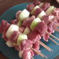 lisaris_42's cooksnap of when they made 福岡の焼鳥の定番、バラ（と玉ねぎの串焼）.