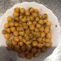 mimiko10's cooksnap of when they made ひよこ豆のスナックパセリ風味.