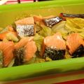 リラシャン's cooksnap of when they made 簡単☆ルクエで蒸しサーモン♪.