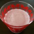 豆乳pudding's cooksnap of when they made ♡甘酸っぱ～い♡いちごのスムージー.