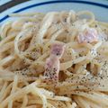 ☆ゆずはく☆'s cooksnap of when they made 家でも簡単、クリーミーなカルボナーラ.