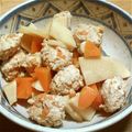 かぶろん's cooksnap of when they made タケノコと鶏つくねの煮物.