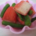 みやびうさぎ's cooksnap of when they made インゲンとカニカマのチーズ焼き.