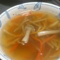 Poucette's cooksnap of when they made パンにもご飯にも◎簡単絶品ごぼうスープ.