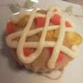 koutamama☆'s cooksnap of when they made レンジできる簡単！コーンマヨ蒸しパン　.