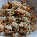 ４番目's cooksnap of when they made 桜えび・青のりのおいなりさん風おにぎり▲.