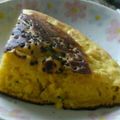 飲めヨーグルト's cooksnap of when they made 簡単フライパンでカボチャの煮物ケーキ.