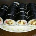 うさ子0212's cooksnap of when they made F乾しいたけの太巻き寿司.