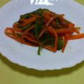 しあわせのクローバー's cooksnap of when they made にんじんとピーマンのきんぴら.
