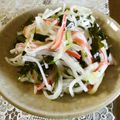 ももんじゃー's cooksnap of when they made まろやか～☆な酢の物.