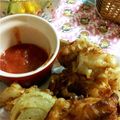chancana's cooksnap of when they made ホットトマトソースで！クリスピーチキン♪.