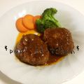 papikun's cooksnap of when they made ソースが人気♡煮込みハンバーグ.