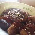 はかまた's cooksnap of when they made 豚ひき肉とエノキの甘辛つくね.
