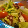 cocoりえ's cooksnap of when they made ★たこと野菜達の簡単さっぱりサラダ★.