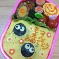 ‡りっちゃん‡'s cooksnap of when they made オムライスでまっくろくろすけ♪キャラ弁.
