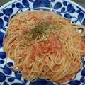 ななロビン's cooksnap of when they made 簡単！ずわい蟹のトマトクリームパスタ.