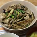 もり公's cooksnap of when they made 茄子とにんにくの芽☆ツナ味噌炒め.