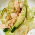 junちゃんち's cooksnap of when they made ささみとレタスの中華和え.