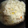 M0131's cooksnap of when they made 炊飯器で簡単ピラフ.