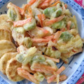 アウルちゃん's cooksnap of when they made 新玉ねぎとそら豆のかきあげ.