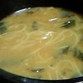 白鷺北斗's cooksnap of when they made ☆食欲不振☆　そうめん味噌汁.