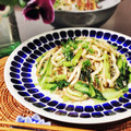 haruるんるん♪'s cooksnap of when they made しらすとほうれん草のバター焼きうどん♡.