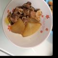 はくりんりん's cooksnap of when they made 圧力鍋使用　大根とこま切れ肉の絶品煮物.
