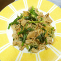 TYSK's cooksnap of when they made 豚肉とニラと春雨のあっさり中華風炒め☆.