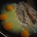 チコリママ's cooksnap of when they made ハウル風☆厚切りベーコン＆エッグ.