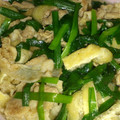 ぽん☆ちょこ's cooksnap of when they made 豚肉とニラと油揚げのスピード煮彡.