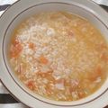 秘密のゆり's cooksnap of when they made 簡単スープごはん　ひとりランチに～.