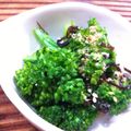 mocomoku's cooksnap of when they made ブロッコリーの和風塩昆布和え.