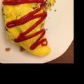 万の風's cooksnap of when they made 玉ねぎと挽き肉のオムレツ.