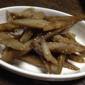 じょーさま's cooksnap of when they made お母さんの味＊ごぼうとこんにゃくの煮物.