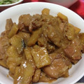 紅茶とチーズケーキ's cooksnap of when they made 秋の味覚♡さつまいもと鶏ももの味噌炒め.