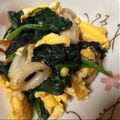 こっぺりあ's cooksnap of when they made ほうれん草と卵の一品.