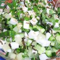毎日不器用's cooksnap of when they made きゅうりと長芋と沢庵の和え物.